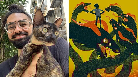 Harshad’s book cover illustrations are like a marvelous blanket; enveloping and complementing the stories within the pages of the books he works on.