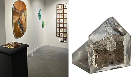 Harman Taneja, an artist originally from Delhi, is someone who experiments with materials and mediums to create art pieces that are reflective of her identity and her thoughts.