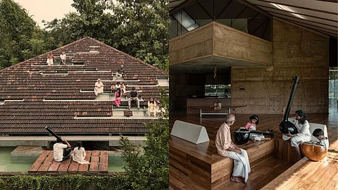 Redefining Rooftops: A Tiled Kerala Roof Doubles As An Amphitheater