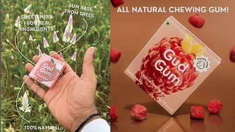 Gud Gum, is the country's plastic-free, 100% natural, and biodegradable chewing gum.