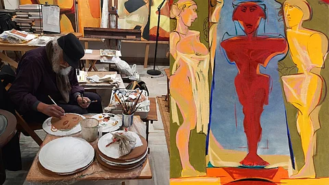 The National Gallery of Modern Art (NGMA), Delhi has inaugurated the exhibition 'Jatin Das – A Retrospective: 1963-2023', where the living legend's oeuvre unfolds.