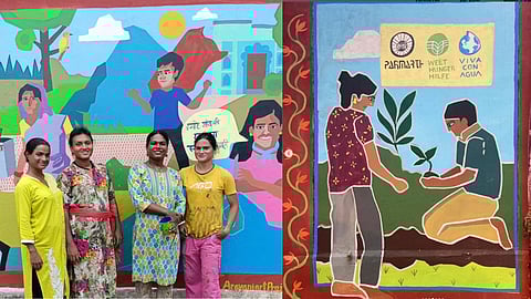 The Aravani Art Project aims to create safe and inclusive spaces through art.