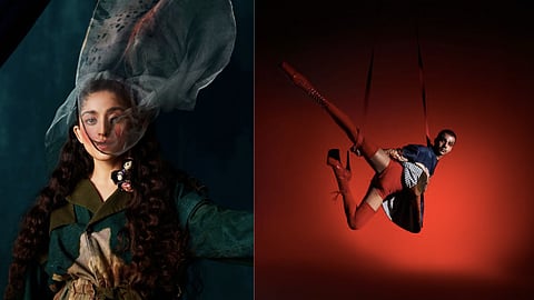 Infuse the dramatic flair and eccentricity of vaudeville into your winter travel clothing this year.