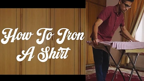 A story of how his father imparted the art of ironing, contrasting with the usual lessons taught by other fathers.
