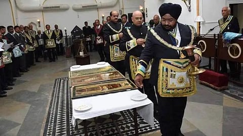 The secret Indian freemasons