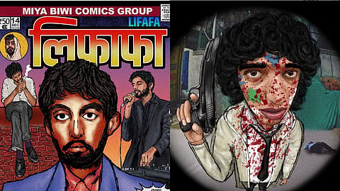 Pawan Sharma's Vivid Comic Book Covers Pay Tribute To Iconic Homegrown Musicians 