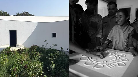 Inside An Indian School Using Inclusive Architecture To Aid Visually Impaired Students