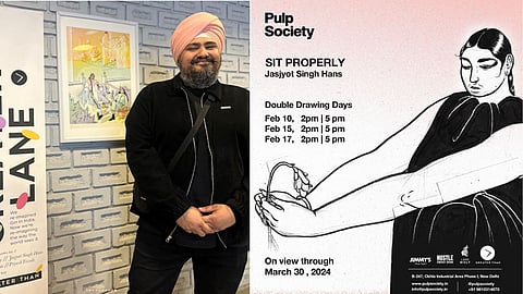 Indian artist Jasjyot Singh Hans challenges the societal expectations imposed on individuals based on their gender identity.