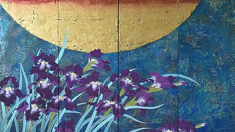 'Iris' by Kazuko Shiihashi