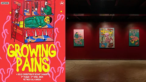'Growing Pains' exhibition invites viewers to introspect through the artist's process of self-discovery.