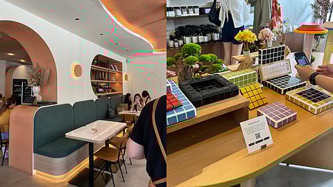 (L) Café Natsu ; (R) SOJAO