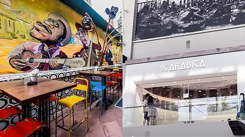 (L) Blu Jaz ; (R) % Arabica