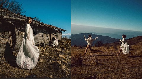 Photographs from Athelia Blue & Priyanka Ella Lorena's collaborative photoseries.