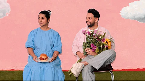 'Fried Chicken And Flowers' combines Anurag’s delicious signature fried chicken sandwiches with Jayati’s impeccable eye for aesthetic floral design.