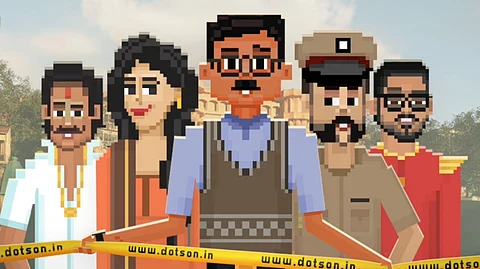 An in-game scene from Detective Dotson.