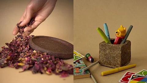 Images from the Bloop's sustainable collections.