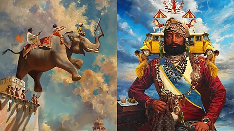 Abhay Sehgal explores the ideologies of fear and fantasy, drawing viewers into a reality that mirrors nature’s own fantastical elements.