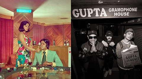 The album cover for Thugs From Amritsar and the Pataka Boys doing their thing.