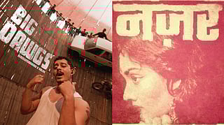 Album covers for Hanumankind and Adil, Aksomaniac, & Mayank's new singles