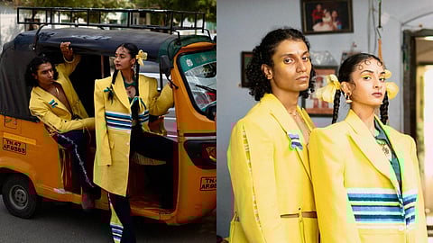 Images from Erode Clothing's editorial campaign styled by Kanmani aka the bindi bitch