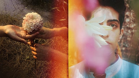 Stills from Sarthak Chauhan's photoseries - flowers, faces and façades.