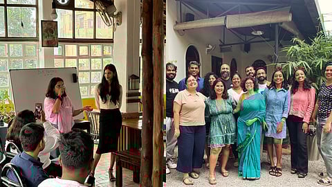 Images from Blr Besties group events, a community for freelancers and solo entrpreneurs in Bangalore organising regular meet ups in the city