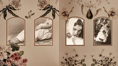 Chandervanshi’s project ‘Gul-posh’ looks at rosy pictures of women looking outward as an escape from their assigned roles. Curated