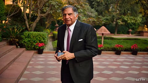 The late Ratan Tata.