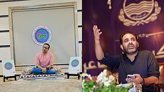 Images of some contemporary Urdu poets.