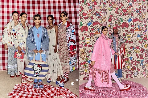 Pictures of Péro's latest collaborative collection.