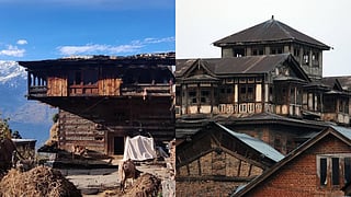 Representational images for some climate-responsive Indian architectural traditions.