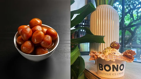 Bono's Gulab Jamun flavoured ice-cream.