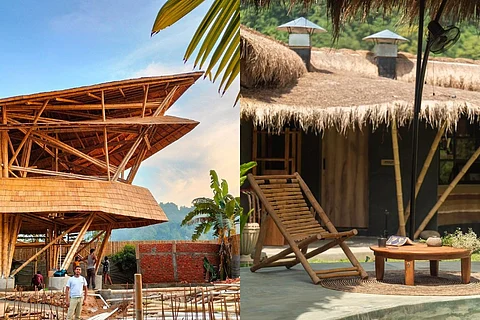 Located in the heart of Assam, their new Firefly House merges innovative design with sustainable building practices.