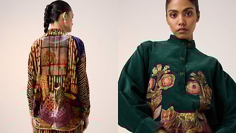 Cord's latest collection, Afterglow Fall '24, captures this intimate spirit of fall and winter with timeless silhouettes, lush textures, and an opulent earthy palette that celebrates the quiet beauty of these months.