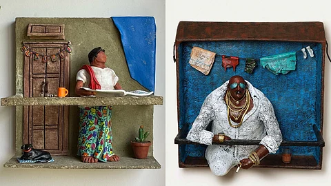 Bharti Pitre's Paper Mache Sculptures Are Animated Depictions Of India's Diversity