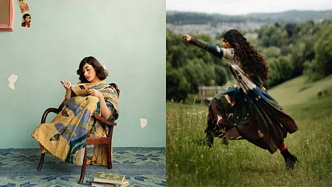 Images from fashion label Cord 's latest campaigns in 2024 - the afterglow collection and the daily hymns collection