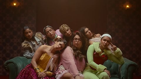 A still from Natania's new single, 'Nautanki'