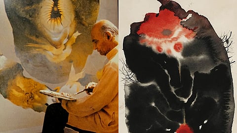 Bimal Das Gupta and his art.