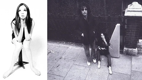 Evelyn 'Iggy' Rose with Syd Barrett