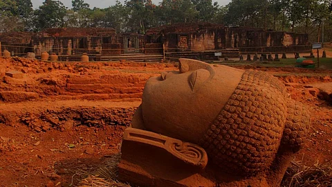 The Buddha head, discovered in December 2024, is the largest ever found in Odisha and measures 1.4 metres in height. The excavation at the site is likely to continue until the end of March, after which it will be impossible due to the harsh summer sun.