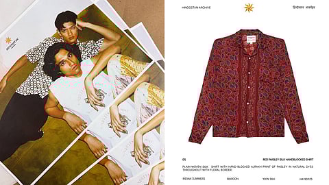 Images of Spring Summer 2025 collection from the brand Hindostan Archive