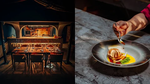 Images of Food and ambience of Crackle Omakase style restaurant in Bangalore