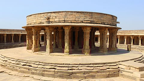 The Chausath Yogini Temple in Mitaoli, Madhya Pradesh