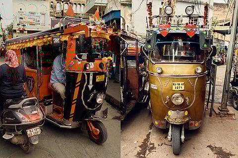 Photographer Archit Sharma was passing through Nawalgarh, a city in the Jhunjhunu district of Shekawati, when he realised that the region’s art isn’t just lining their roads, but cruising down them.