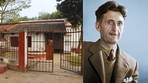 The bungalow in colonial Bihar where George and his family once lived.