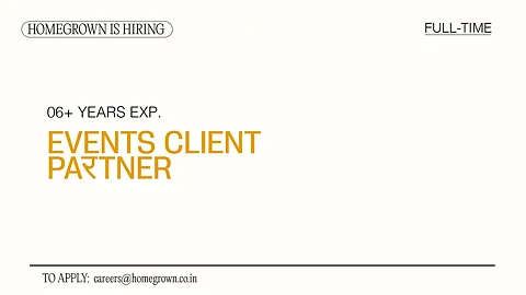 #HGHires: Events Client Partner