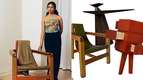 At a time when a generation is constantly on the lookout for an escape or a tool for self-care, Tanuvi Hegde’s collection ‘Furniture for the Anxious Being’ has thoughtfully designed pieces for the most anxious generation.