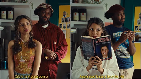 Created by Pooja Tripathi, a New York-based writer, producer, and performer, Brooklyn Coffee Shop is a satirical series that distills the internet’s most peculiar subcultures into tightly composed, hyperreal vignettes set in a fictional café.