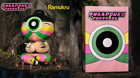 FULLPOWER Puffgirl: A Designer Toy That Turns Childhood Nostalgia Into Adult Psychedelia