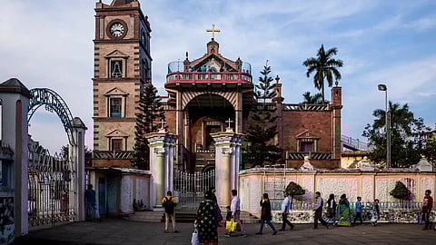 The Bandel Church, or The Basilica of the Holy Rosary, in Hooghly is the most prominent Portuguese architecture in West Bengal.